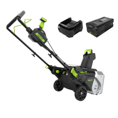 Аккумуляторный снегоуборщик Greenworks 82SN22k5, 82v, 56 см, 2.9 кВт (3.9 л.с), в комплекте АКБ 5 А·ч и ЗУ