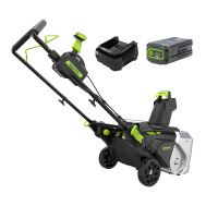 Снегоуборщик Greenworks 82SN22k8, 82v, 56 см, 2.9 кВт, 3.9 л.с, в комплекте АКБ 8 А·ч и ЗУ (аккумуляторный)