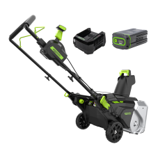 Снегоуборщик Greenworks 82SN22k8, 82v, 56 см, 2.9 кВт, 3.9 л.с, в комплекте АКБ 8 А·ч и ЗУ (аккумуляторный)