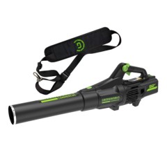 Аккумуляторный воздуходув Greenworks GD82ABII, 82v, 225 км/ч, 1290 м³/ч, без АКБ и ЗУ