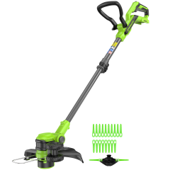 Триммер Greenworks G24LT301, 24v, 30 см, ø 1.6 мм, без АКБ и ЗУ (аккумуляторный)