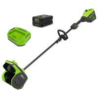 Снегоуборочная лопата Greenworks GD60SS2k5, 60v, 30 см, 1.8 кВт, 2.4 л.с, с боковым выбросом, в комплекте АКБ 5 А·ч и ЗУ (аккумуляторная)